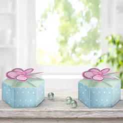 Ribbon and Rose Favor Kit for 8 Guests