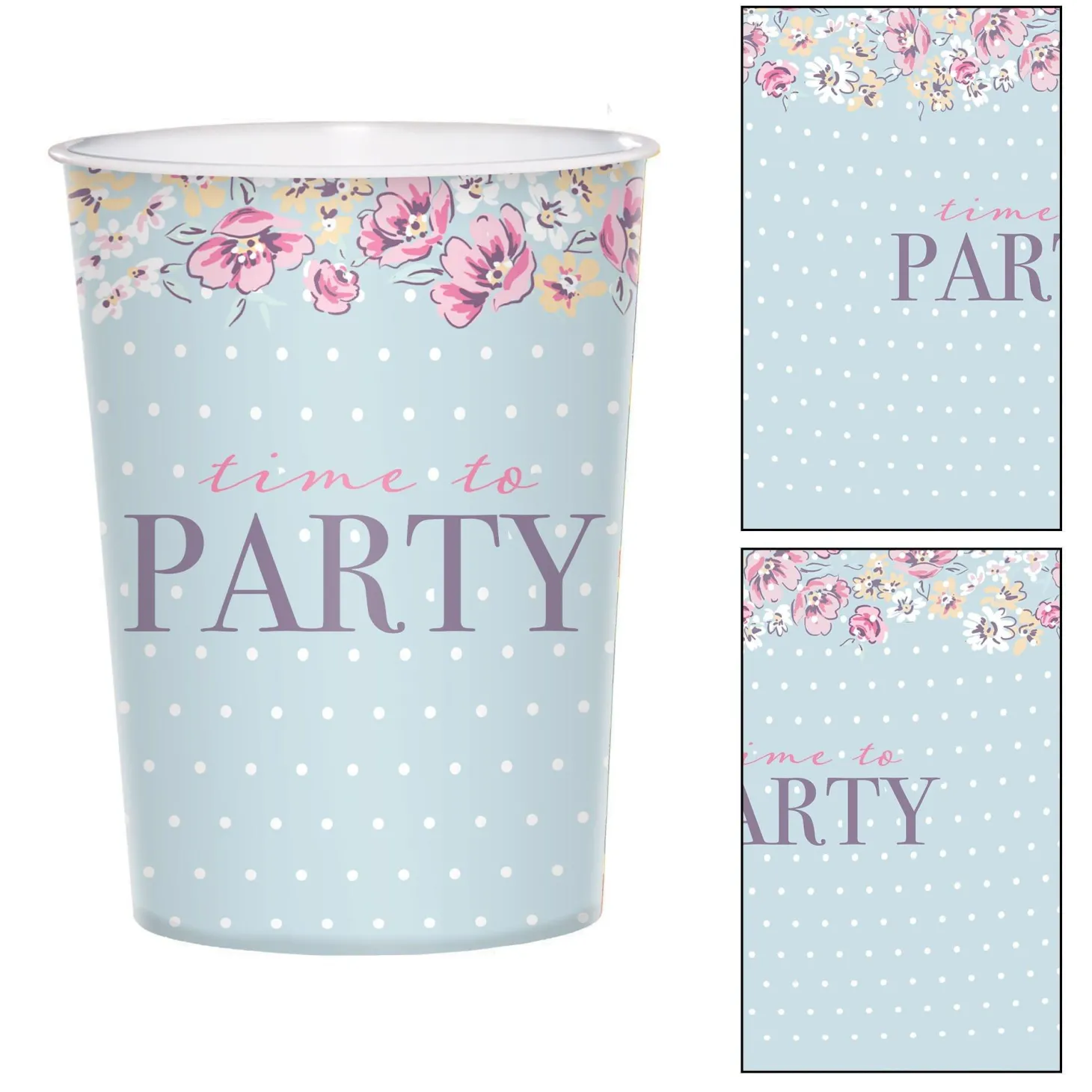 Ribbon and Rose Favor Kit for 8 Guests