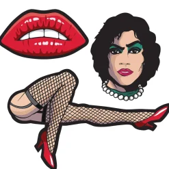 Rocky Horror Show Cardstock Cutouts, 12pc