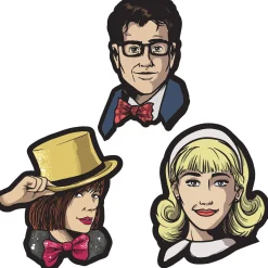 Rocky Horror Show Cardstock Cutouts, 12pc