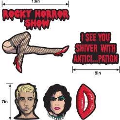 Rocky Horror Show Cardstock Cutouts, 12pc