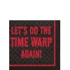 Rocky Horror Show Paper Beverage Napkins, 5in, 36ct
