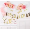 Rose Gold & Pink Sweet 16 Lunch Napkins 16ct