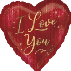 Rouge I Love You Valentine's Day Heart Foil Balloon, 28in