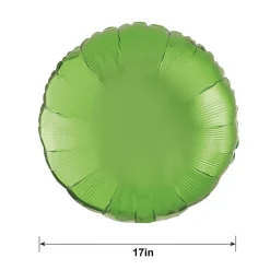 Round Balloon, 17in, Assorted Colors