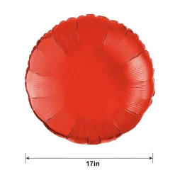 Round Balloon, 17in, Assorted Colors