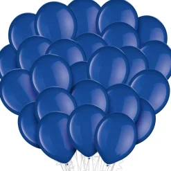 Royal Blue Latex Balloons, Assorted Options