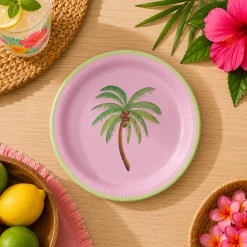Royal Palm Dessert Plates, 8ct