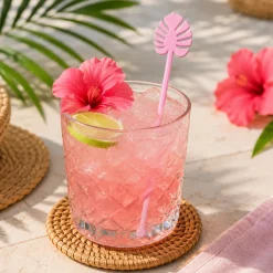Royal Palm Tropical Drink Stirrers, 7.75in, 4ct
