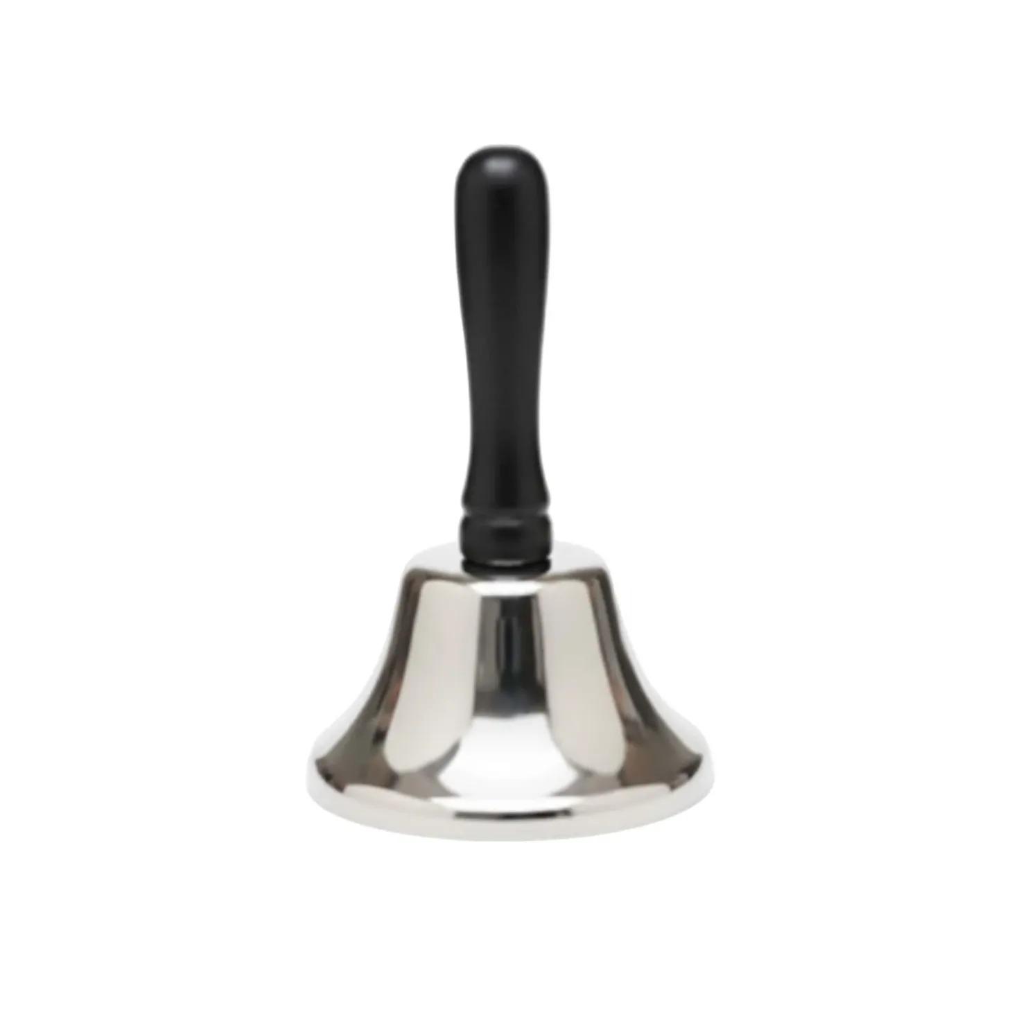 Santa Hand Bell, Silver