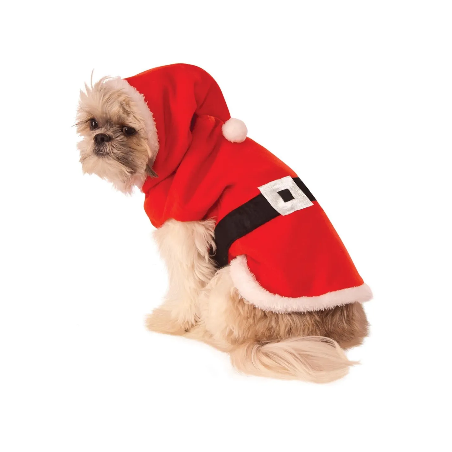 Santa Hoodie Pet Costume