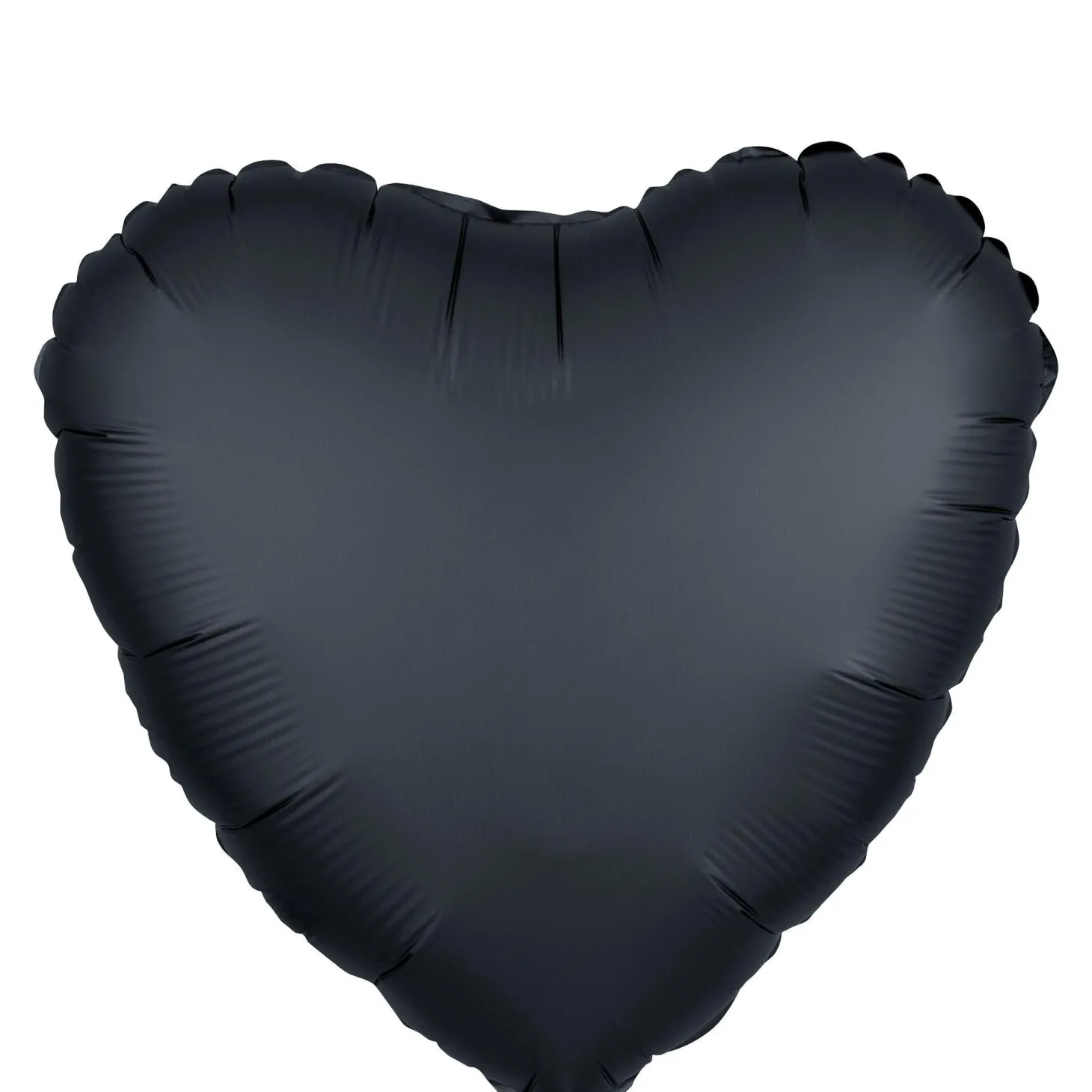 Satin Heart Balloon, 17in, Assorted Colors