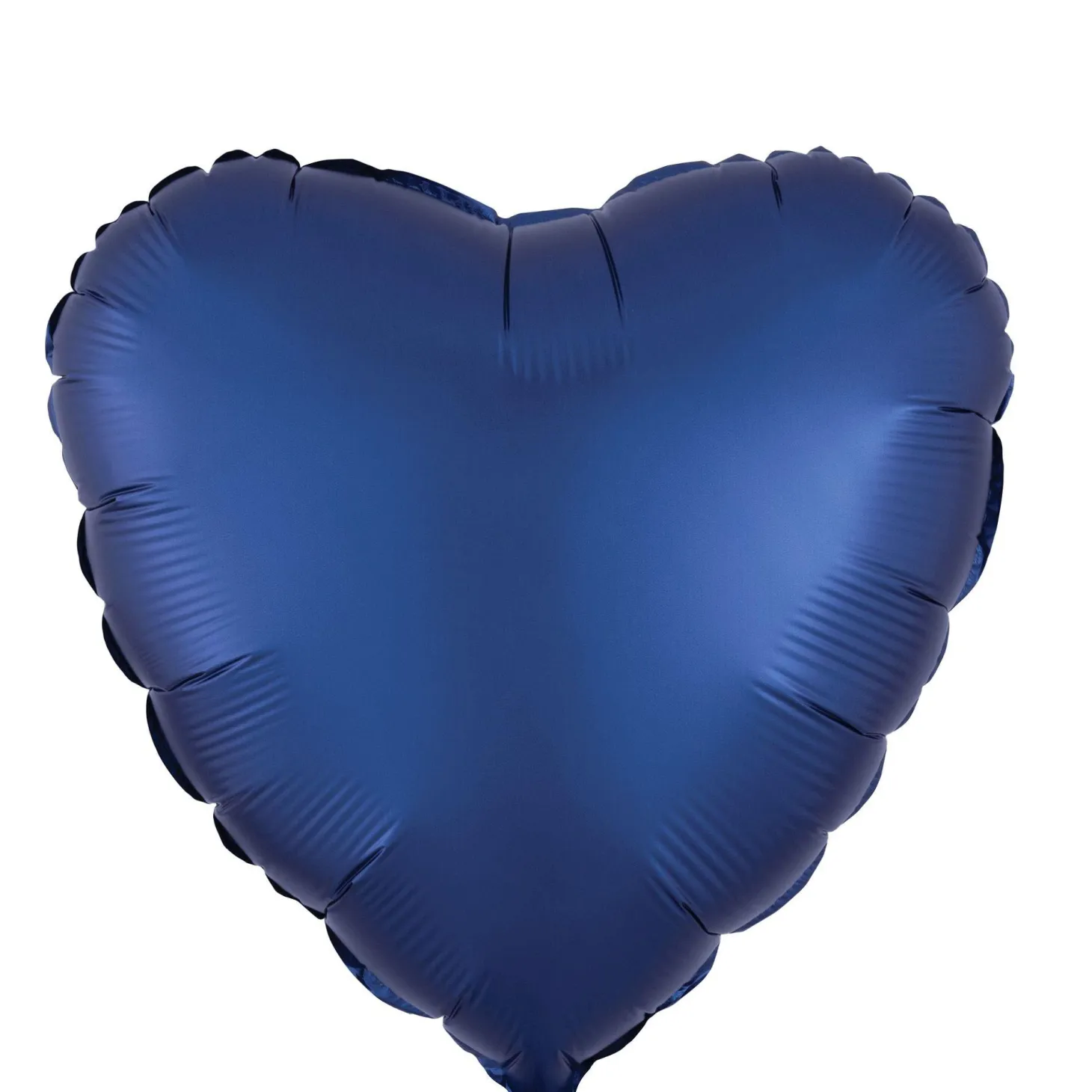 Satin Heart Balloon, 17in, Assorted Colors