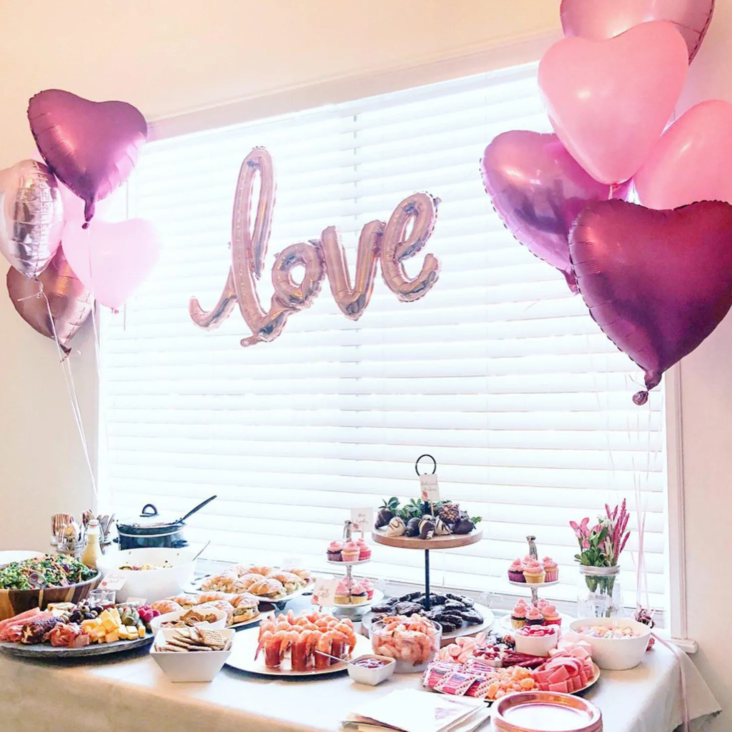 Satin Heart Balloon, 17in, Assorted Colors