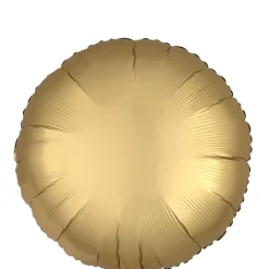 Satin Round Balloon, 17in, Assorted Colors