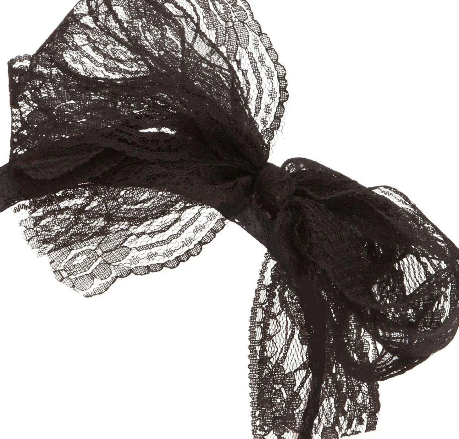80s Black Headband
