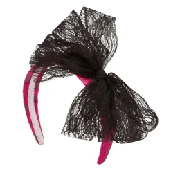 80s Black Headband