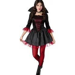 Scarlet Vampiress Costume for Tweens