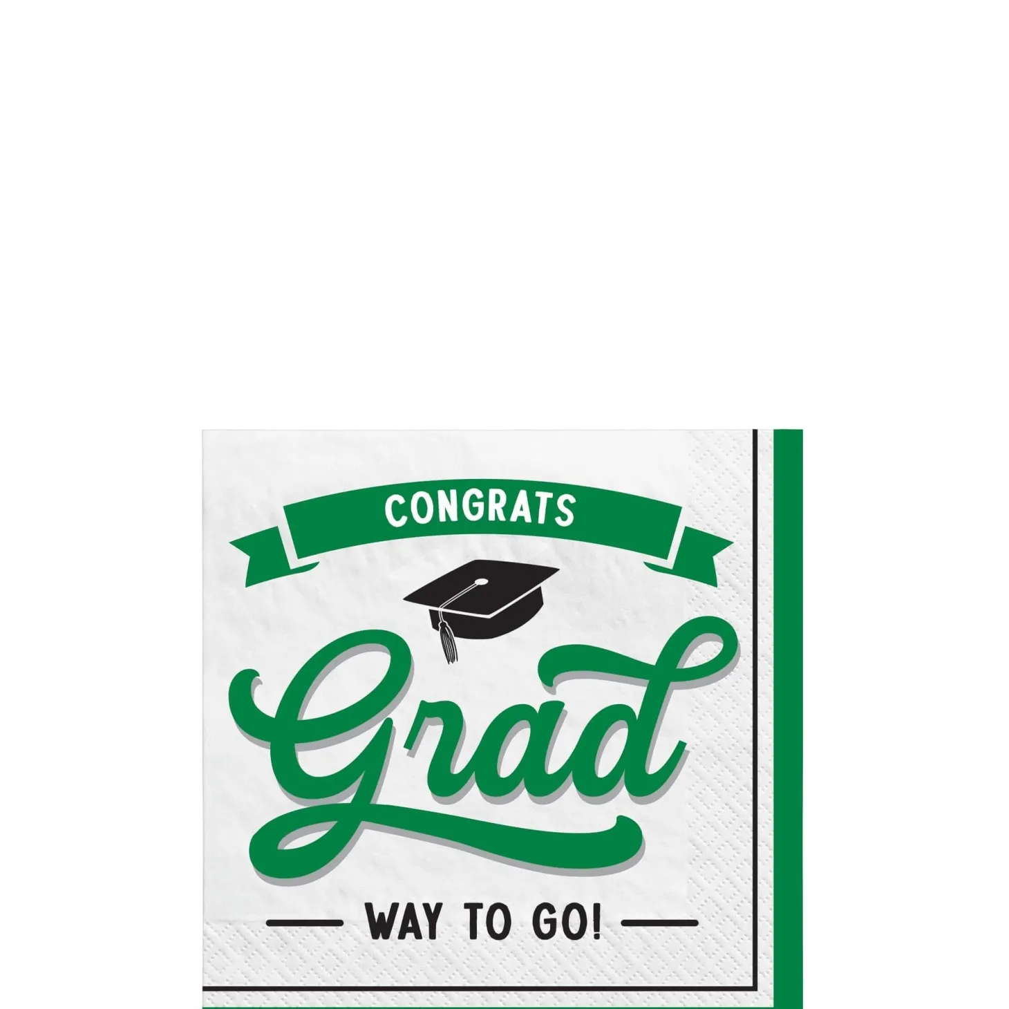 School Spirit Paper Beverage Napkins, 16ct, Assorted Options, Assorted Colors