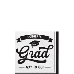 School Spirit Paper Beverage Napkins, 16ct, Assorted Options, Assorted Colors