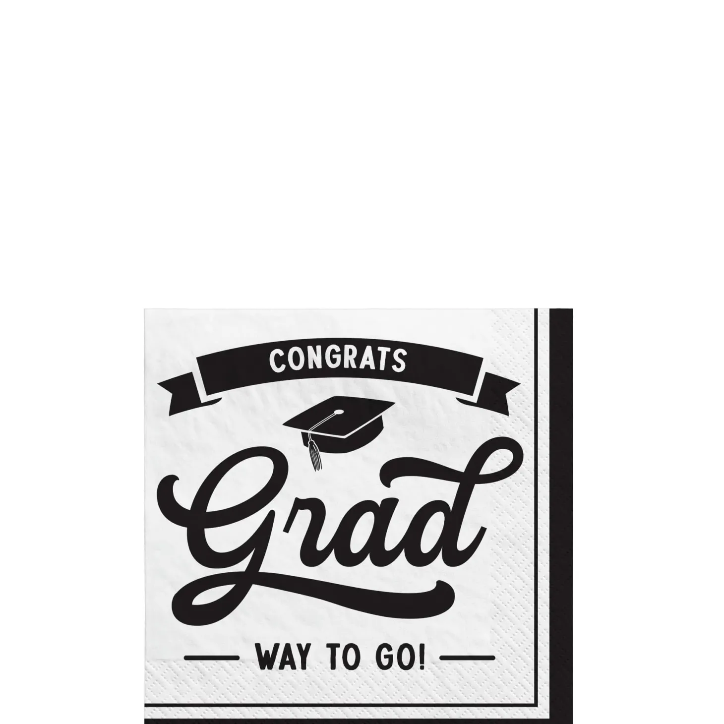 School Spirit Paper Beverage Napkins, 16ct, Assorted Options, Assorted Colors