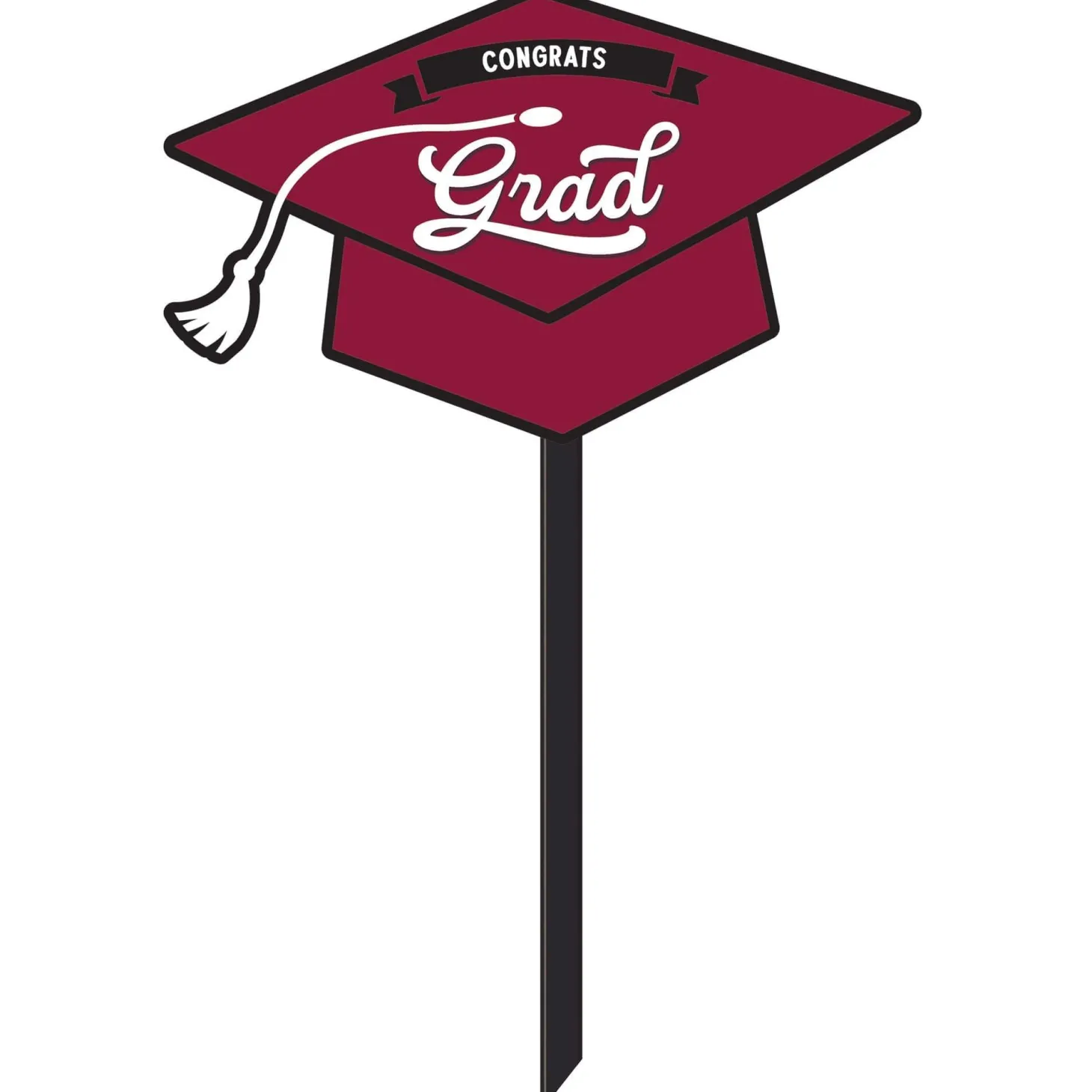 School Spirit Yard Sign, 13.25in x 20in, Assorted Colors