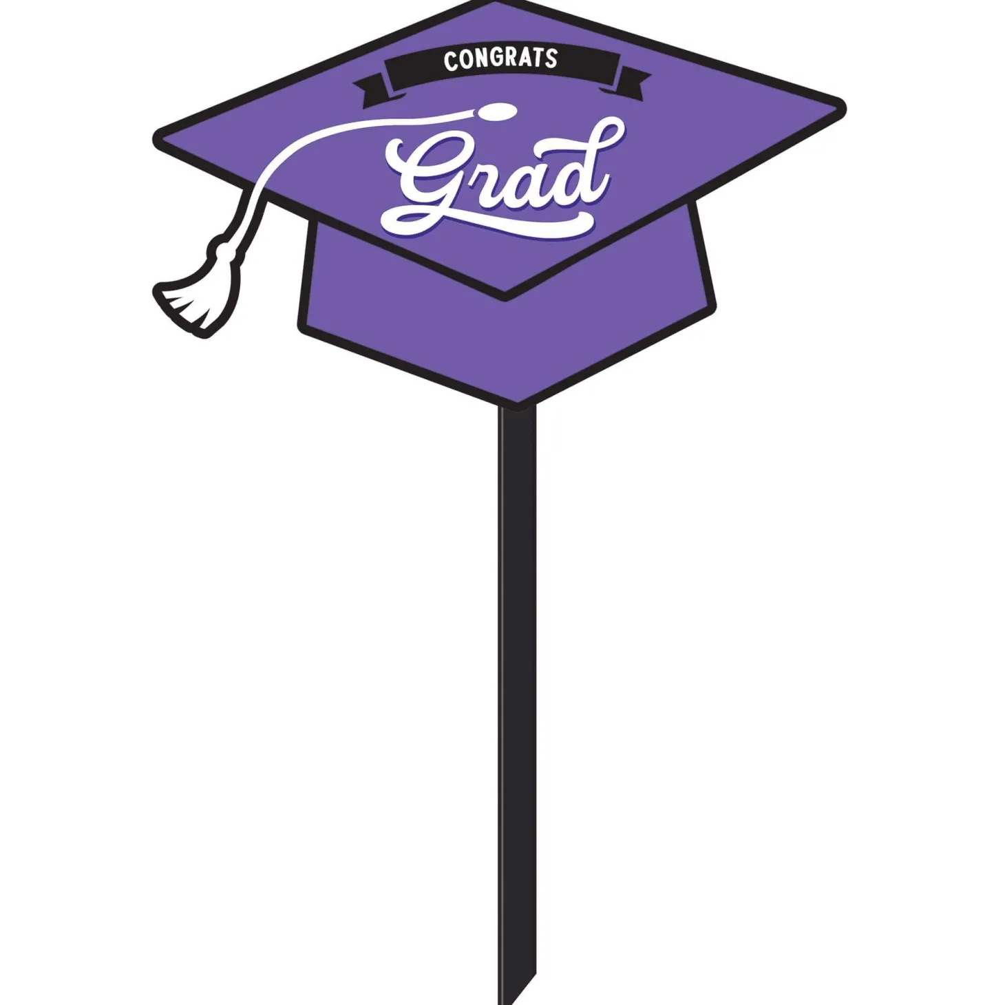 School Spirit Yard Sign, 13.25in x 20in, Assorted Colors