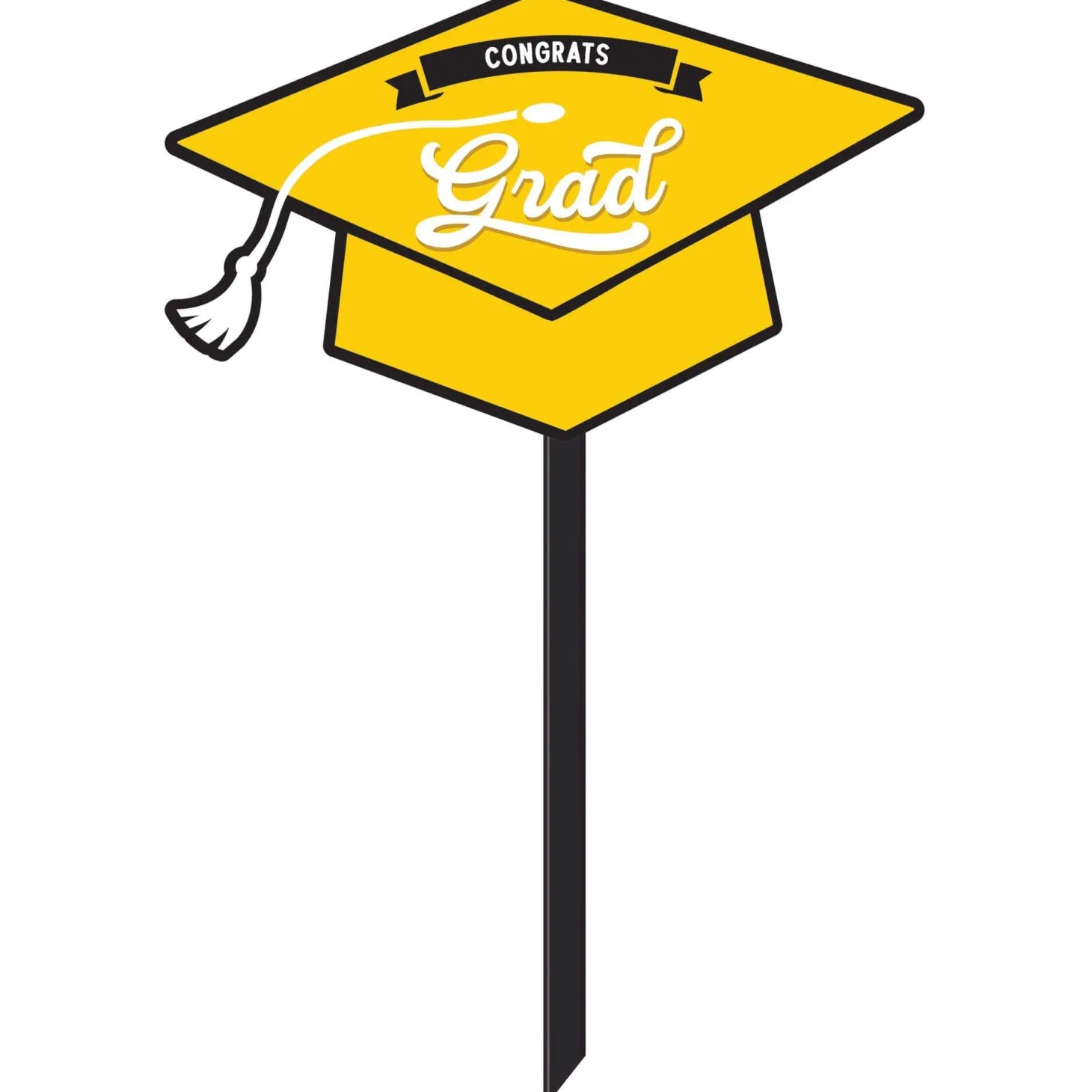 School Spirit Yard Sign, 13.25in x 20in, Assorted Colors
