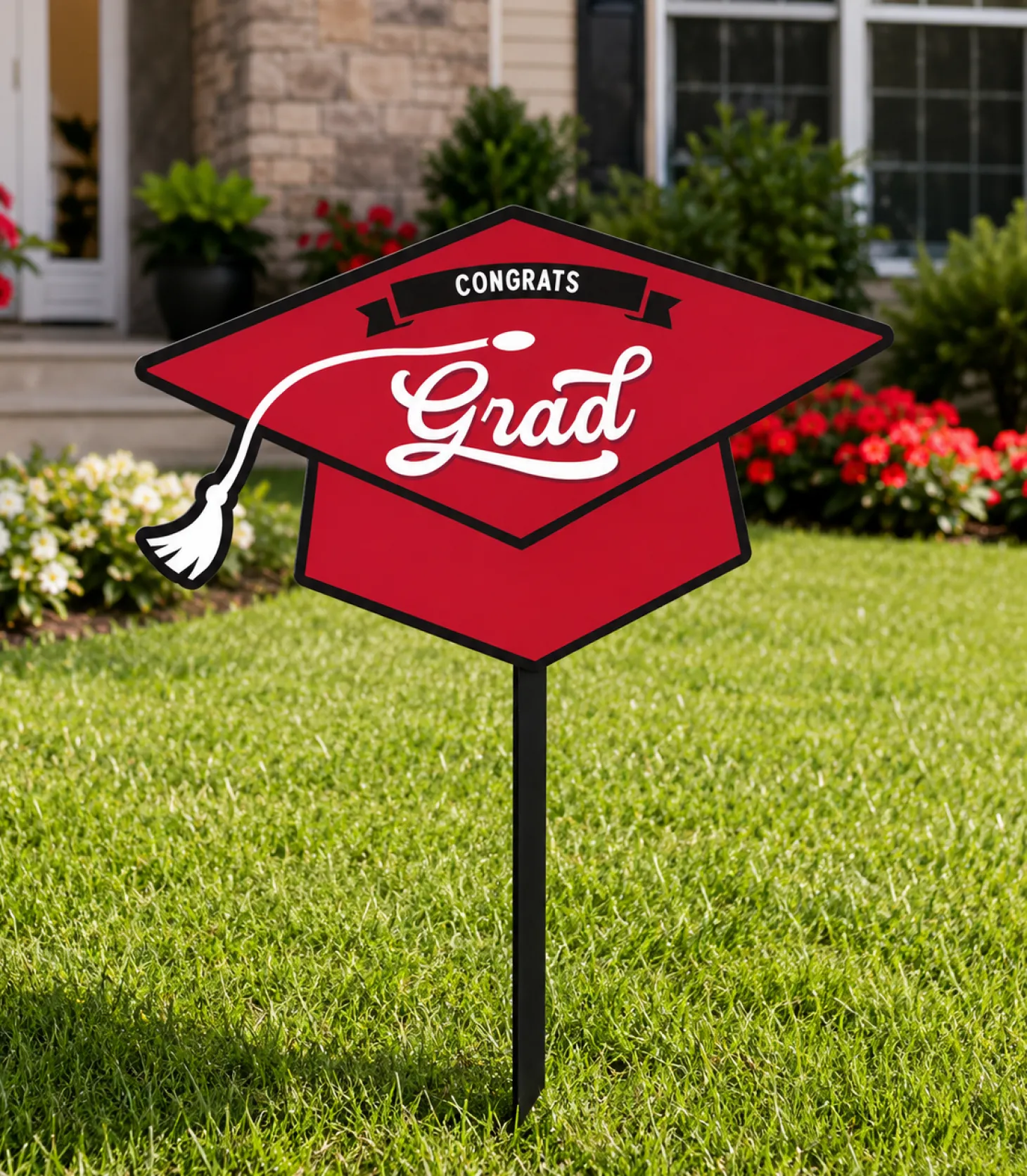 School Spirit Yard Sign, 13.25in x 20in, Assorted Colors