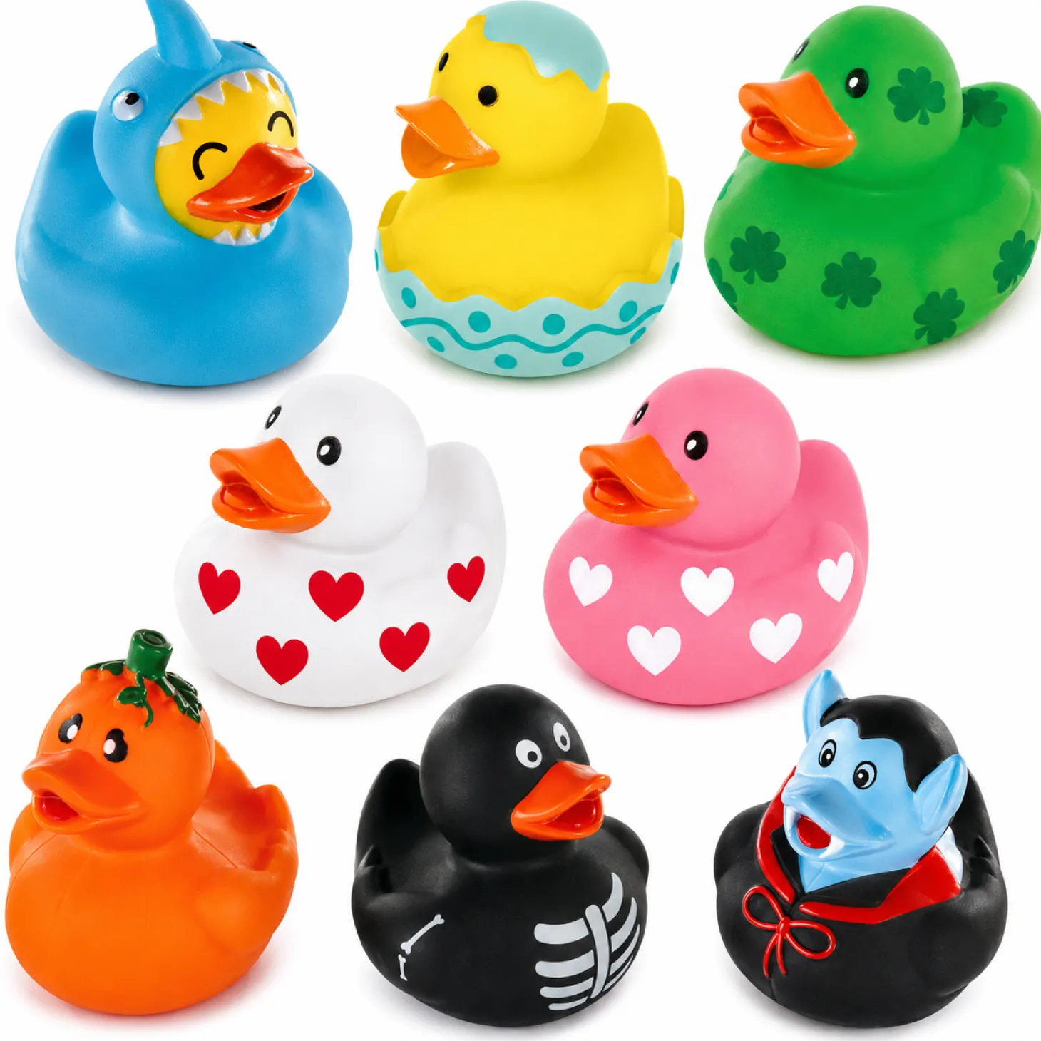 Seasonal Rubber Duck Value Pack, 80ct