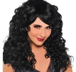 Seduction Black Wig