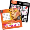 80s Glam Rock Star Temporary Face Tattoo Kit, 95pc
