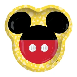 Shaped Mickey Mouse Forever Lunch Plates 8ct