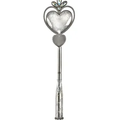 Silver Disney Princess Tiara & Wand Costume Accessory Kit