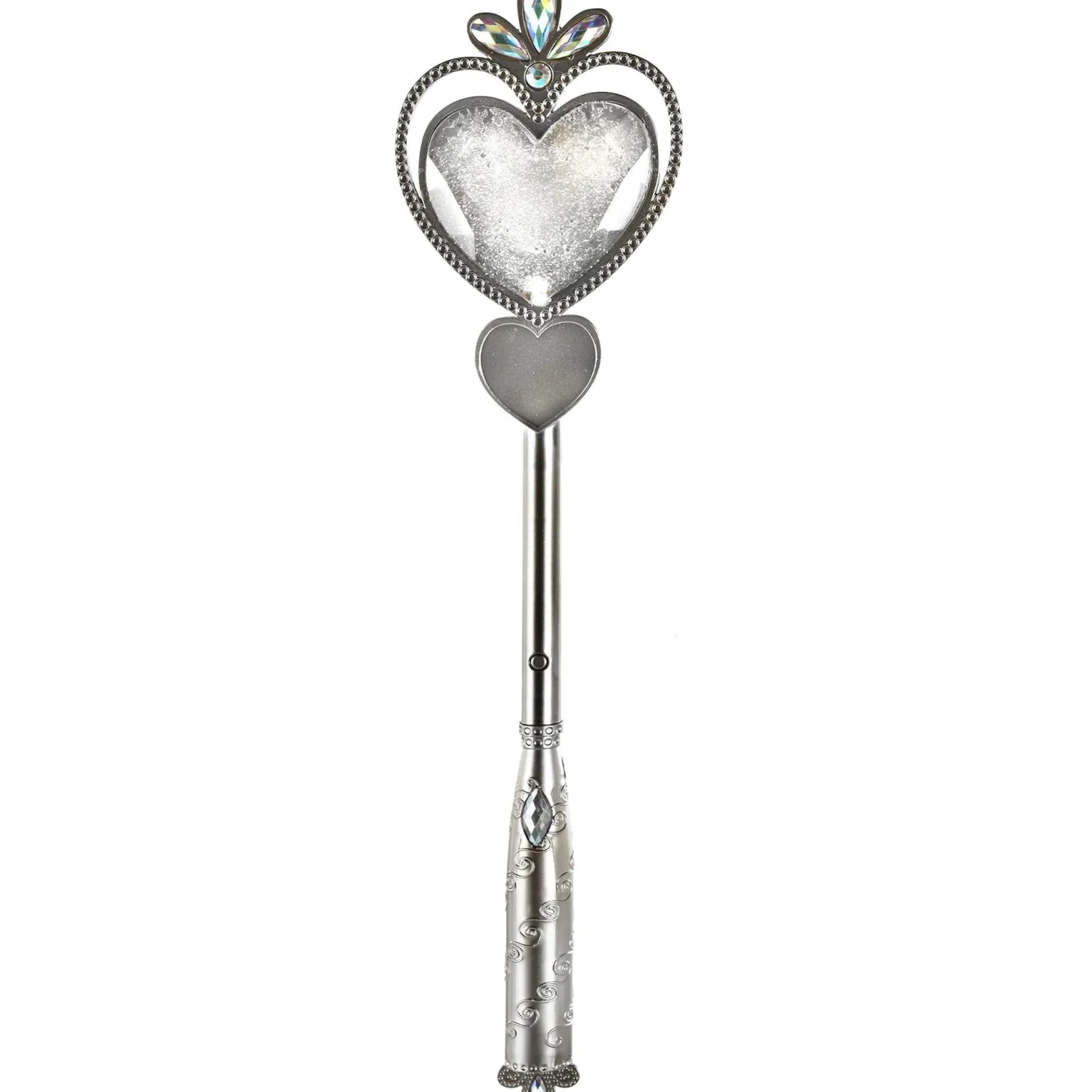 Silver Disney Princess Tiara & Wand Costume Accessory Kit