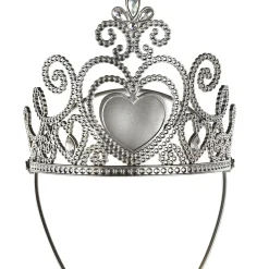 Silver Disney Princess Tiara & Wand Costume Accessory Kit