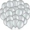 Silver Latex Balloons, 11in, 100ct