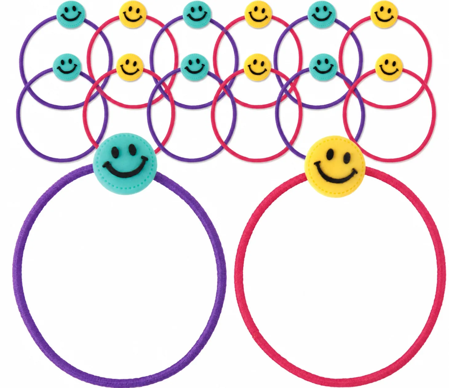 Smiley Party Favor Kit, 60pc for 12 Guests