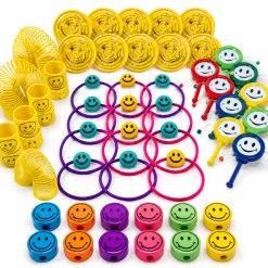 Smiley Party Favor Kit, 60pc for 12 Guests