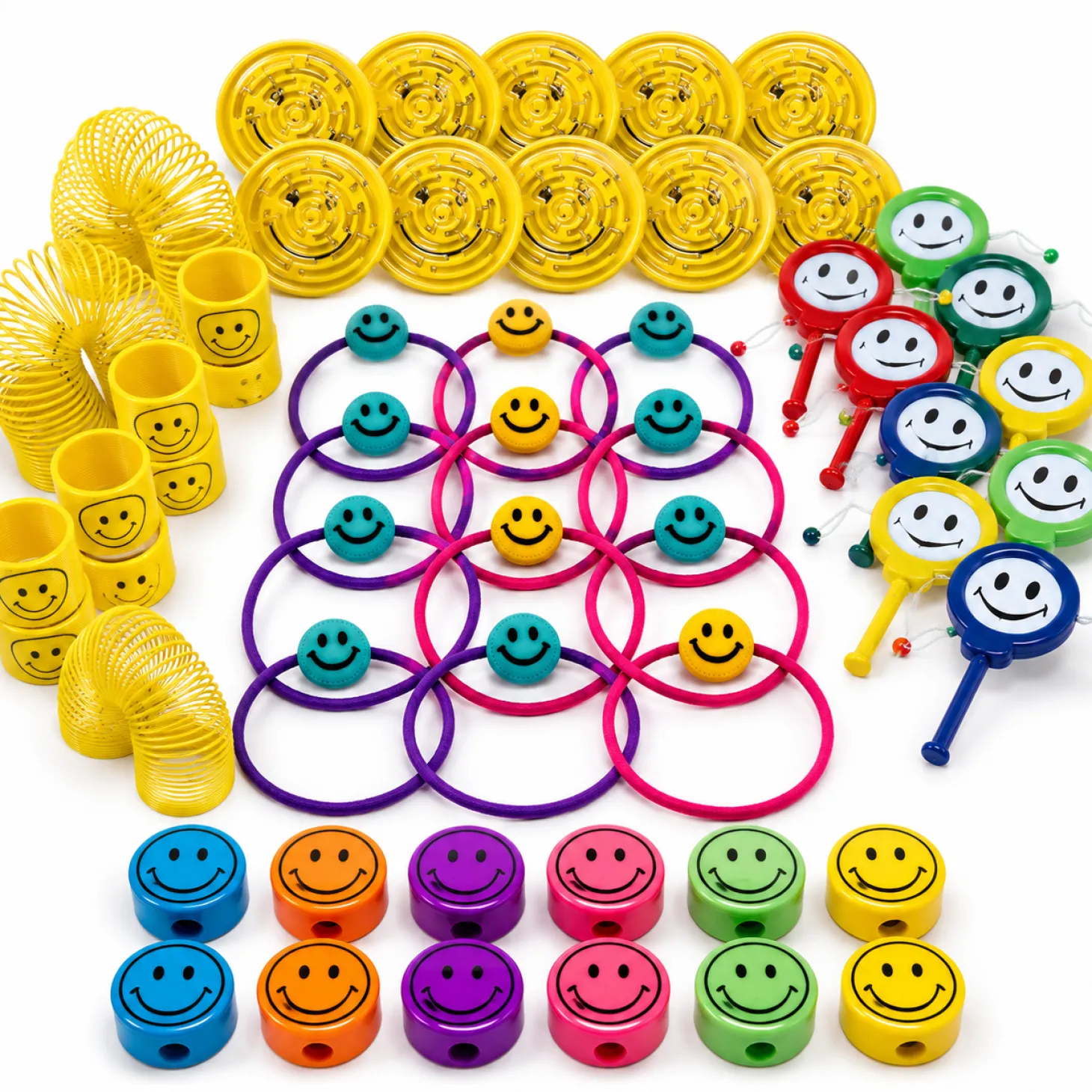Smiley Party Favor Kit, 60pc for 12 Guests