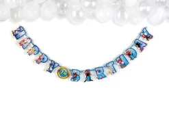 Sonic the Hedgehog Cardstock Birthday Banner Kit, 10.5ft