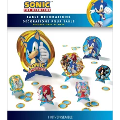 Sonic the Hedgehog Cardstock Table Decorating Kit, 27pc