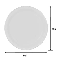 Spa Party Birthday Paper Lunch Plates, 9in, 8ct