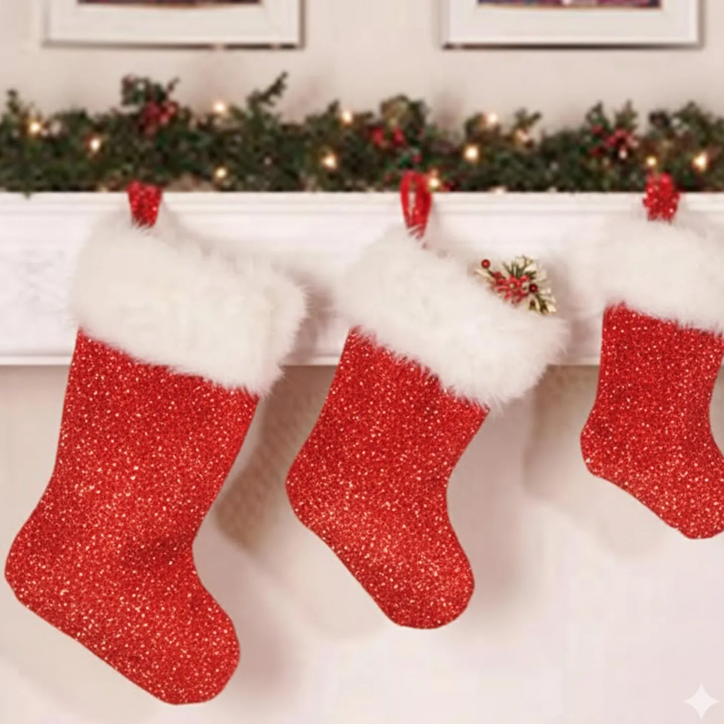 Sparkle Stocking 18in