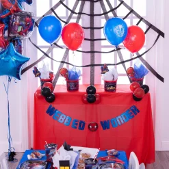 Spider-Man Webbed Wonder Add an Age Birthday Banner Set, 10ft