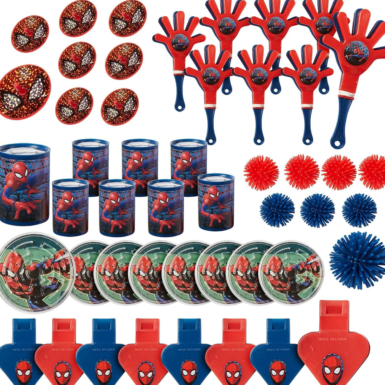 Spider-Man Webbed Wonder Favor Pack 48pc