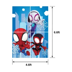 Spidey & His Amazing Friends Scene Setter with Photo Booth Props