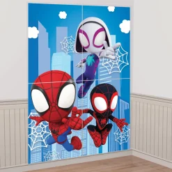 Spidey & His Amazing Friends Scene Setter with Photo Booth Props