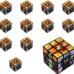 Spooky Friends Halloween Puzzle Cubes, 12ct