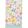 Springtime Blooms Paper Guest Towels, 4.5in x 7.75in, 16ct